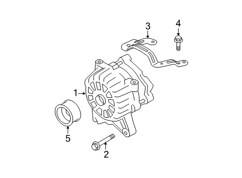 2013 Ford Expedition Alternator Diagram 2 - Thumbnail