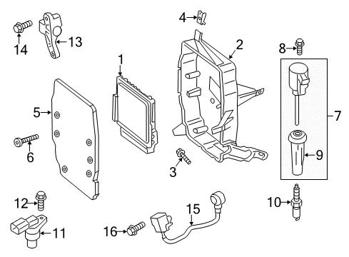 2018 Ford C-Max Ignition System Diagram