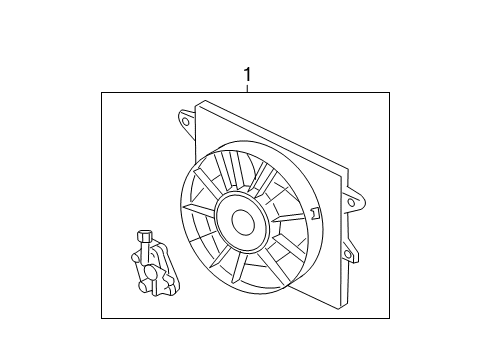 2005 Lincoln LS Cooling System, Radiator, Water Pump, Cooling Fan Diagram 1 - Thumbnail