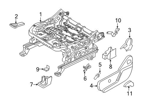 2019 Ford EcoSport Tracks & Components Diagram 3 - Thumbnail