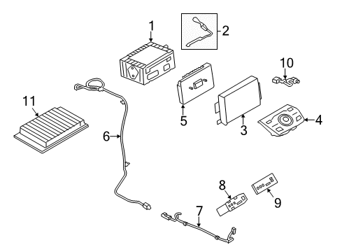 2013 Ford Escape Sound System Diagram 3 - Thumbnail