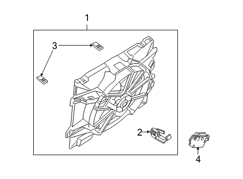 2011 Ford Crown Victoria Relay Diagram for 6W1Z-8B658-AC