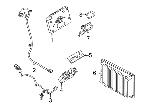 2014 Ford Flex Electrical Components Diagram 3 - Thumbnail