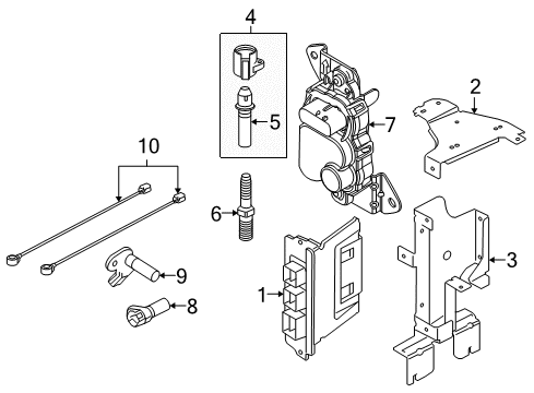 2012 Ford Mustang Fuel Supply Diagram 1 - Thumbnail