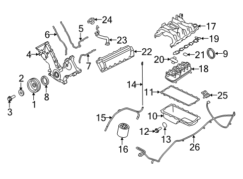 2014 Ford E-350 Super Duty Intake Manifold Diagram 2 - Thumbnail