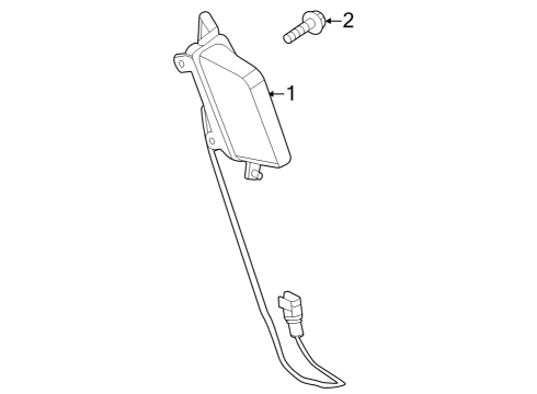 2021 Ford F-150 Side Marker Lamps Diagram