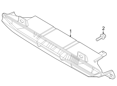 2024 Ford Mustang Backup Lamps Diagram