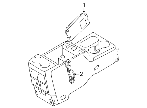 2008 Ford Explorer Electrical Components Diagram 3 - Thumbnail