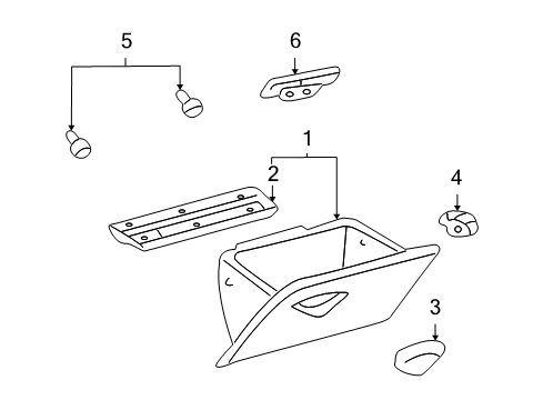 2006 Ford Focus Glove Box Diagram