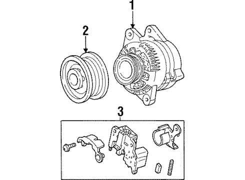 2001 Ford Escort Alternator Diagram 2 - Thumbnail