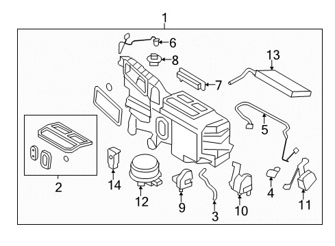 2012 Ford Edge Air Conditioner Diagram 6 - Thumbnail