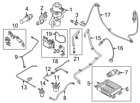 2011 Ford Transit Connect EGR System Diagram