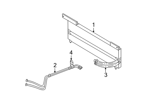 2005 Mercury Mountaineer Trans Oil Cooler Diagram