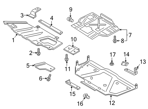 2019 Ford F-150 Panel Diagram for HL3Z-6A750-A