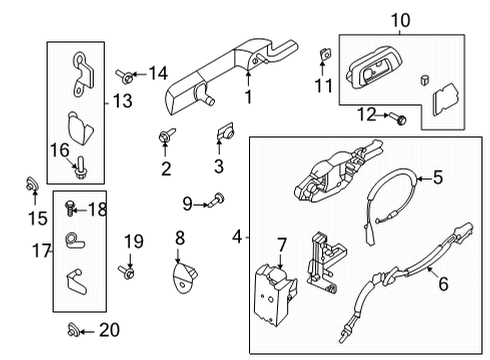 2021 Ford Bronco Rear Door Diagram 5 - Thumbnail