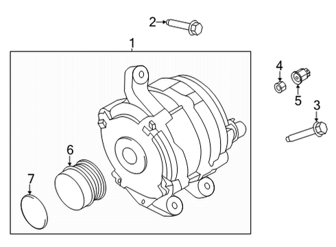 2023 Ford Maverick Alternator Diagram