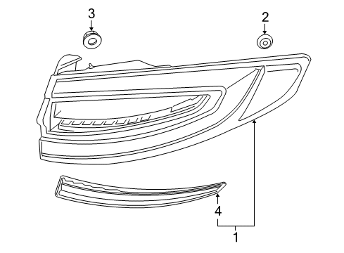 2018 Ford Fusion Tail Lamps Diagram