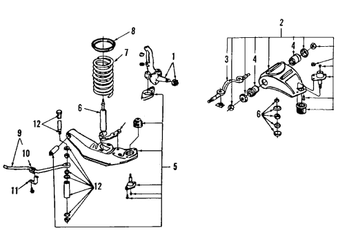 1991 Lincoln Town Car Kit - Repair Diagram for FOVY-5A486-A