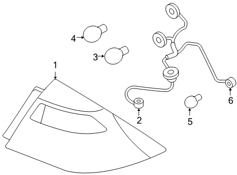 2007 Ford Five Hundred Bulbs Diagram