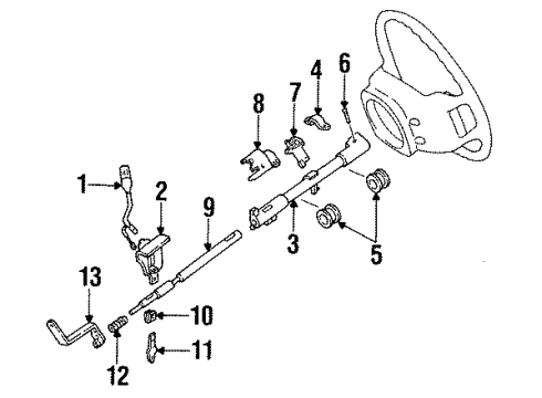 1995 Ford Aerostar Housing & Components Diagram 2 - Thumbnail