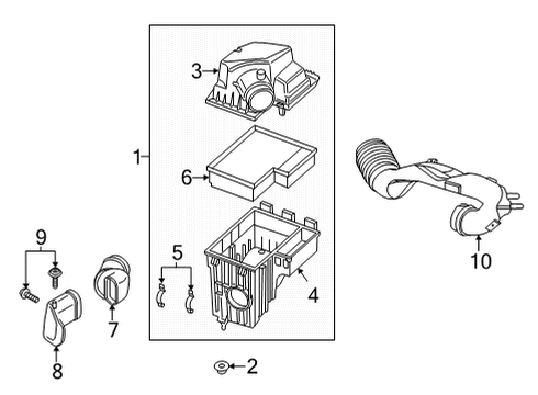 2022 Ford Transit-350 Air Intake Diagram 2 - Thumbnail