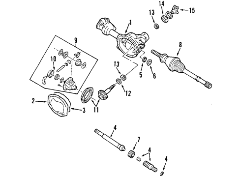 2006 Ford Ranger Collar - Sliding Clutch Gear Diagram for F57Z-3A069-AA