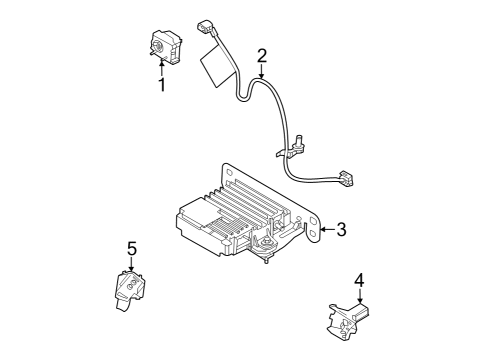 2023 Ford F-150 Lightning Electrical Components Diagram 3 - Thumbnail