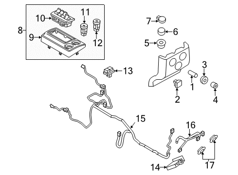 2012 Ford F-150 Jumper Wiring Diagram for AL3Z-14A411-B