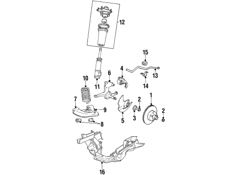 1986 Ford LTD Kit - Repair Diagram for E6AZ-5A486-A