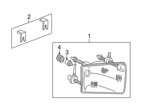 2001 Ford Excursion Bulbs Diagram