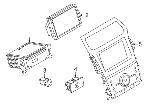 2014 Ford Explorer Sound System Diagram 1 - Thumbnail