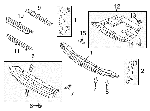 2013 Ford Edge Seal Diagram for CT4Z-8348-A