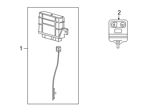 2007 Lincoln Mark LT Alarm System Diagram