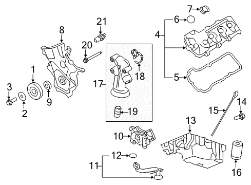 2013 Ford Edge Senders Diagram 3 - Thumbnail