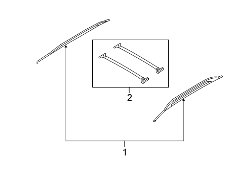 2012 Ford Edge Luggage Carrier Diagram