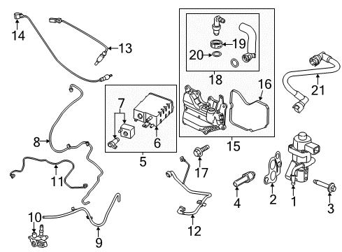 2016 Ford Transit Connect EGR System Diagram