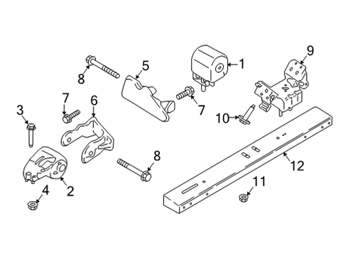 2021 Ford F-150 Automatic Transmission, Transmission Diagram 3 - Thumbnail