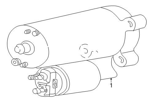 2005 Mercury Mariner Starter Diagram