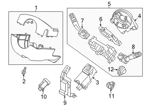 2013 Ford Police Interceptor Utility Switches Diagram 2 - Thumbnail