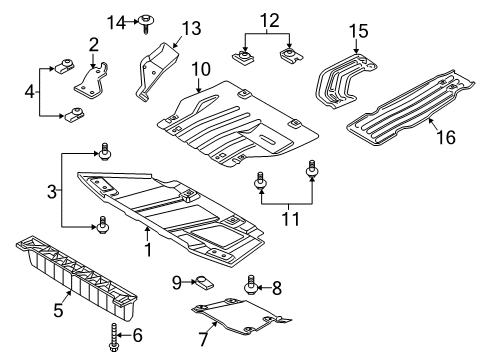 2012 Ford F-150 Frame & Components Diagram 5 - Thumbnail