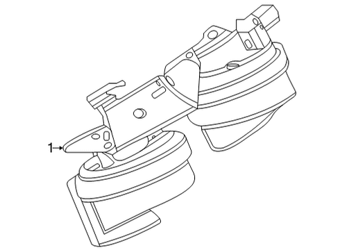 2023 Ford Maverick Horn Diagram