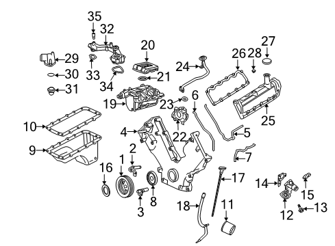 2006 Ford Expedition Senders Diagram 1 - Thumbnail