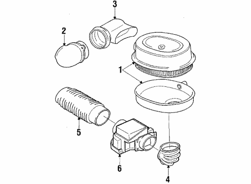 1986 Ford Thunderbird Powertrain Control Diagram