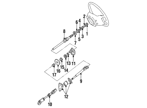 1995 Ford Aerostar Shaft & Internal Components Diagram 2 - Thumbnail