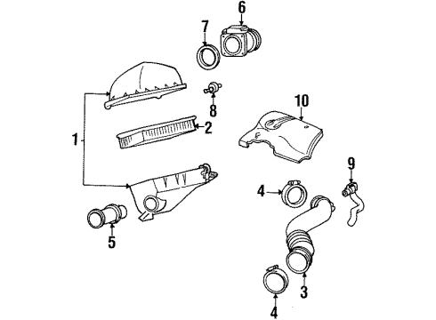 2002 Mercury Grand Marquis Air Inlet Diagram