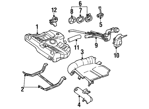 1994 Ford Escort Fuel Supply Diagram