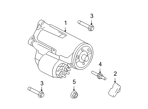 2010 Ford F-150 Starter, Electrical Diagram 2 - Thumbnail