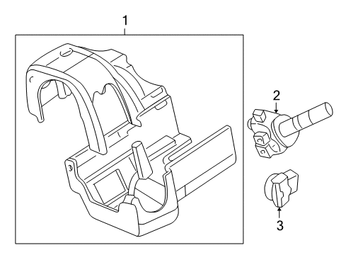 2004 Lincoln Aviator Switches Diagram 2 - Thumbnail