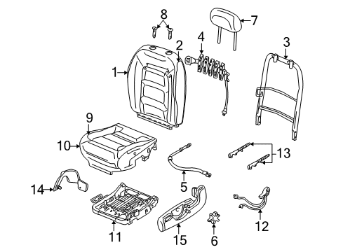 2001 Ford Explorer Sport Sleeve Guide Diagram for F57Z78611A16D