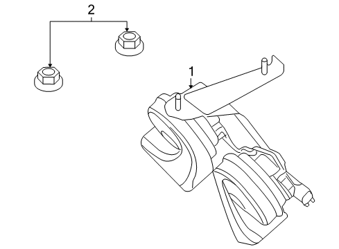 2012 Ford Mustang Horn Diagram